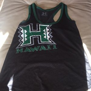 University of Hawaii Racerback Tank top
